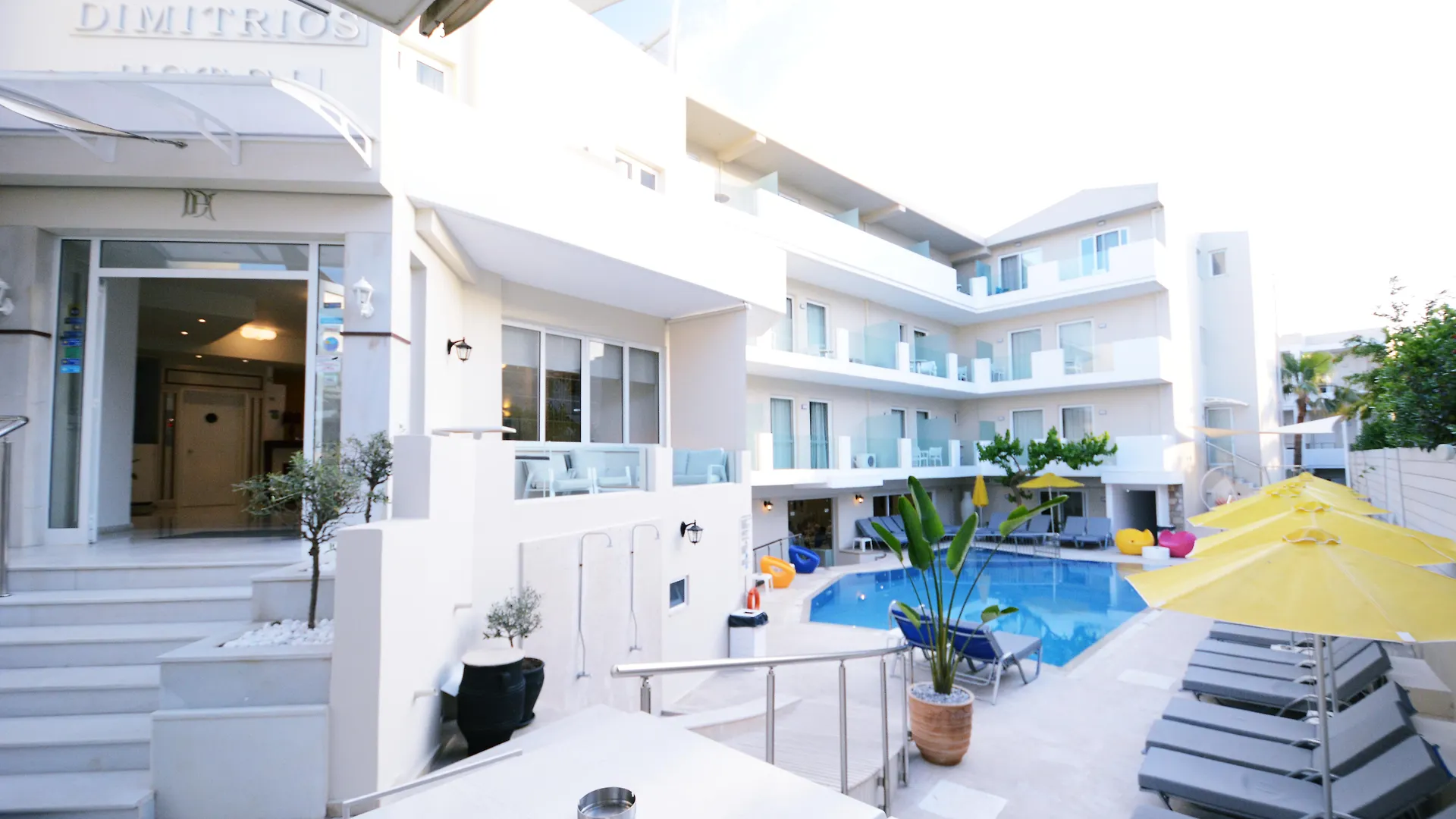 ****  Dimitrios Beach Hotel Adults Friendly 14 Plus Retimno Grecja